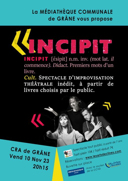 2023 11 10 affiche INCIPIT